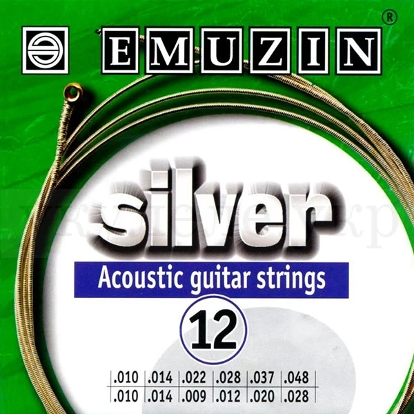 Emuzin 12А233 Silver 12-Strings 12/48